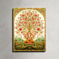Tree of Life Pichwai With Ganesh Wood Print Wall Art