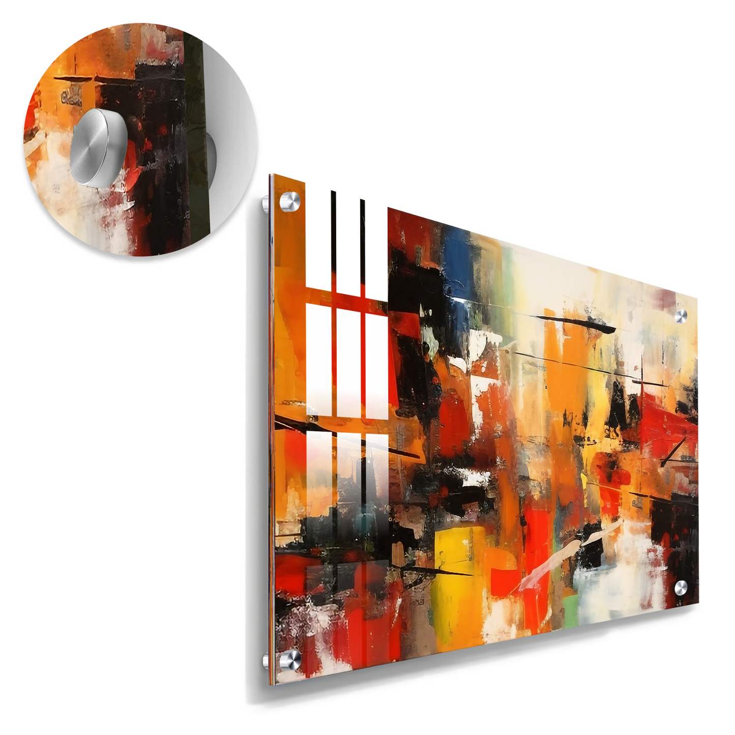 Colorful Abstract Luxury Wall Art Painting