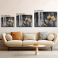 Gold Abstract Luxury Wall Art Painting