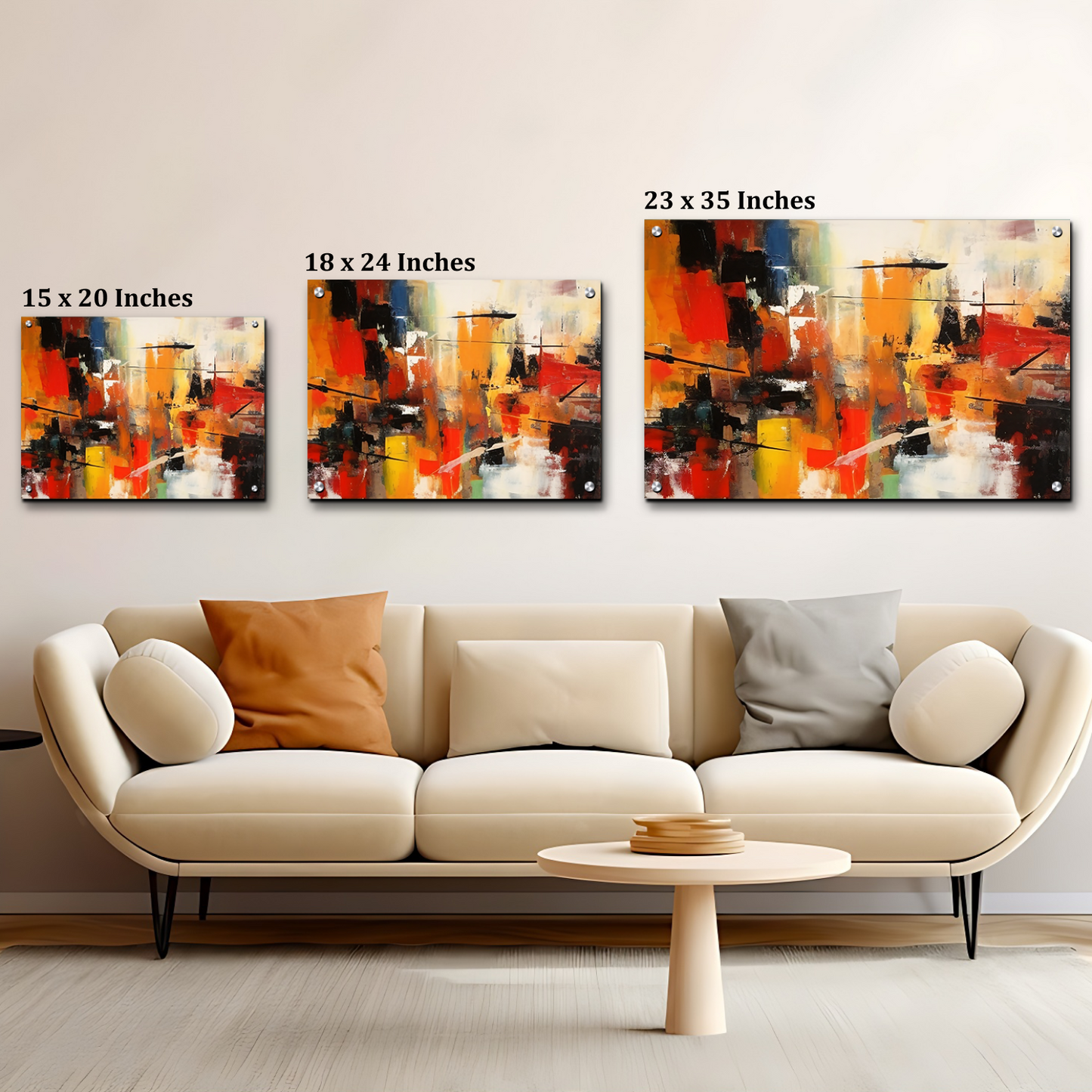 Colorful Abstract Luxury Wall Art Painting