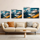 Cloud and Mountains Astonish Landscape Luxury Wall Art Painting