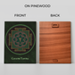 Set of 3 Prosperity & Wealth Yantra Wood Print Wall Art