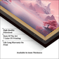 Pink Mountain Wood Print Wall Art 23x17.5 Inches