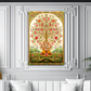 Tree of Life Pichwai With Ganesh Wood Print Luxury Wall Tiles Set
