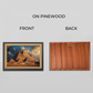 Egyptian Pyramid World Heritage Wood Print Wall Art 23x17.5 Inches