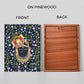 Shrinath Ji Pichwai Wood Print Wall Art