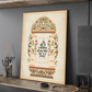 Gayatri Mantra Vintage Theme Wood Print Wall Art