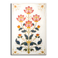 Flowers Branch Wood Print Wall Art