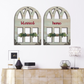 Blessed Home Quote Window Wall Art Set Of 2