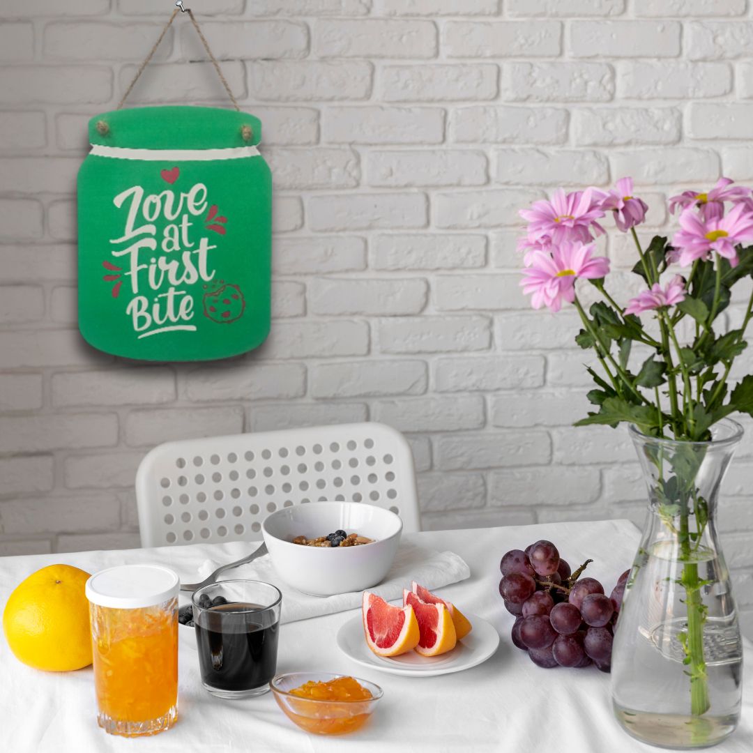 Wooden Jar Shaped Wall Hangings