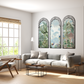 Mughal Inspired Luxurious Wood Print Wall Art