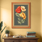 Colorful Flowers Wood Print Wall Art 18x23 Inches