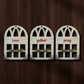 Love Gather Pray Quote Window Wall Art Set of 3