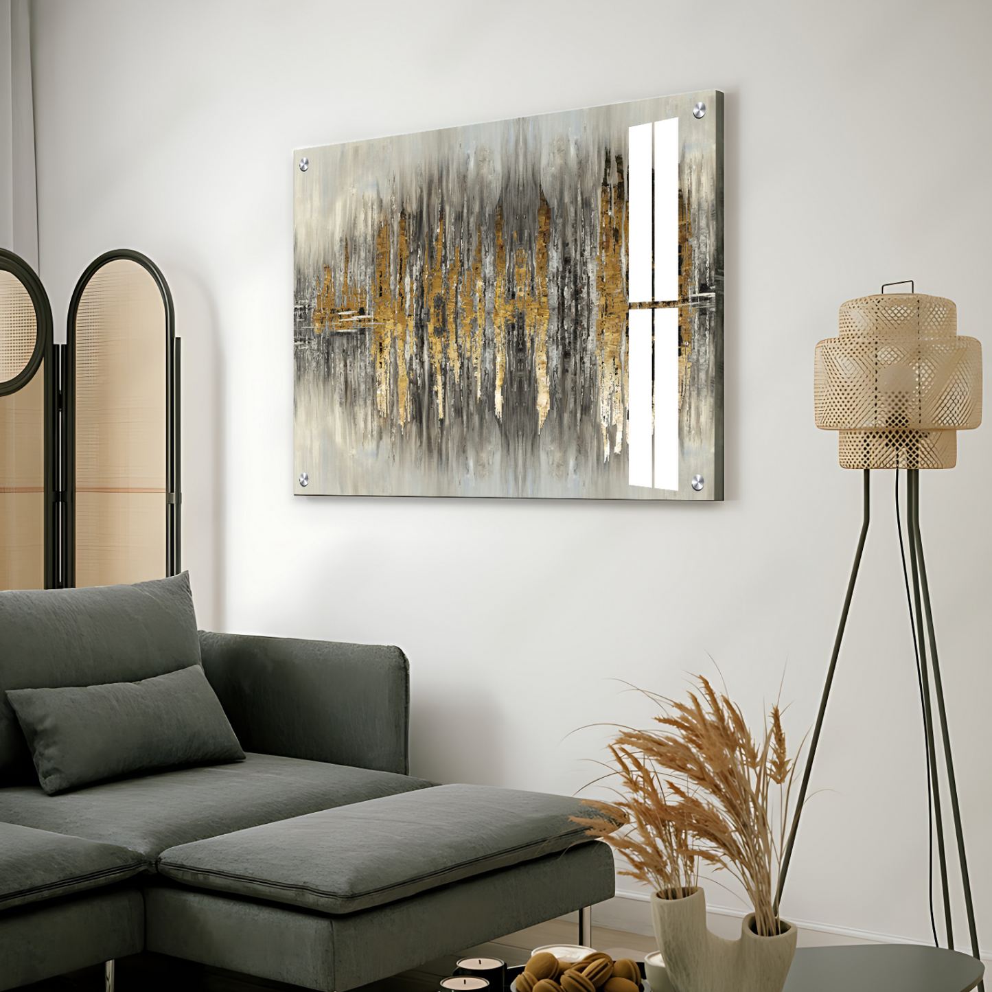 Gold Artistic Luxury Wall Art Painting