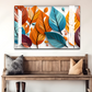 Colorful Leaves Luxury Wall Art Painting