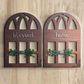 Blessed Home Quote Window Wall Art Set Of 2