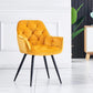 Velvet Soft Nordic Thick Luxury Padded Armchair