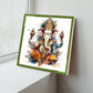 Ganesh Ji Colorful Wood Print Wall Art