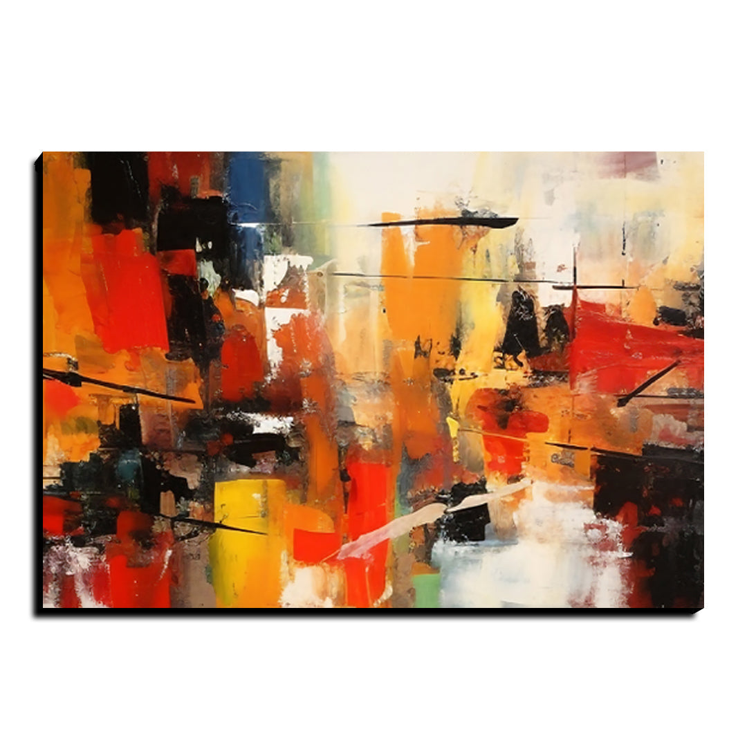 Colorful Abstract Luxury Wall Art Painting