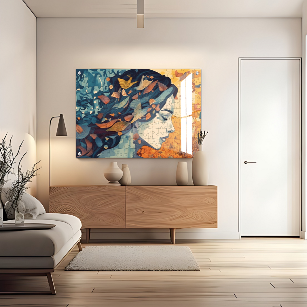 Acrylic Wall Arts Chalk My Theme