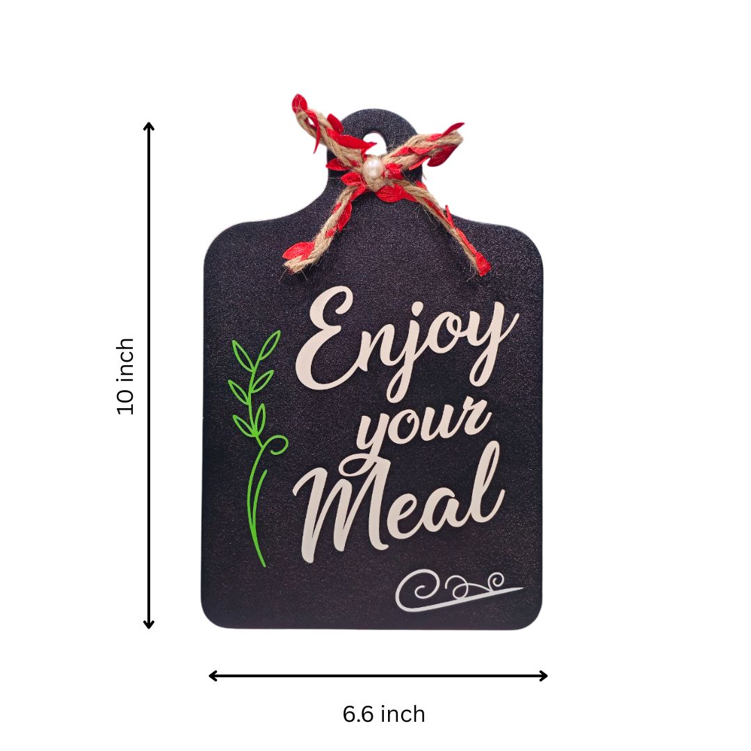 Good Food Good Mood & Enjoy your Meal  Wooden Wall Hanging and Decorative item
