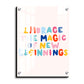 Embrace The Magic Wood Print Wall Art