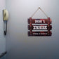 Mom's Kitchen Wooden Wall Hanging
