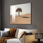 Tree In Desert Motivational Positive Luxury Wall Art Painting