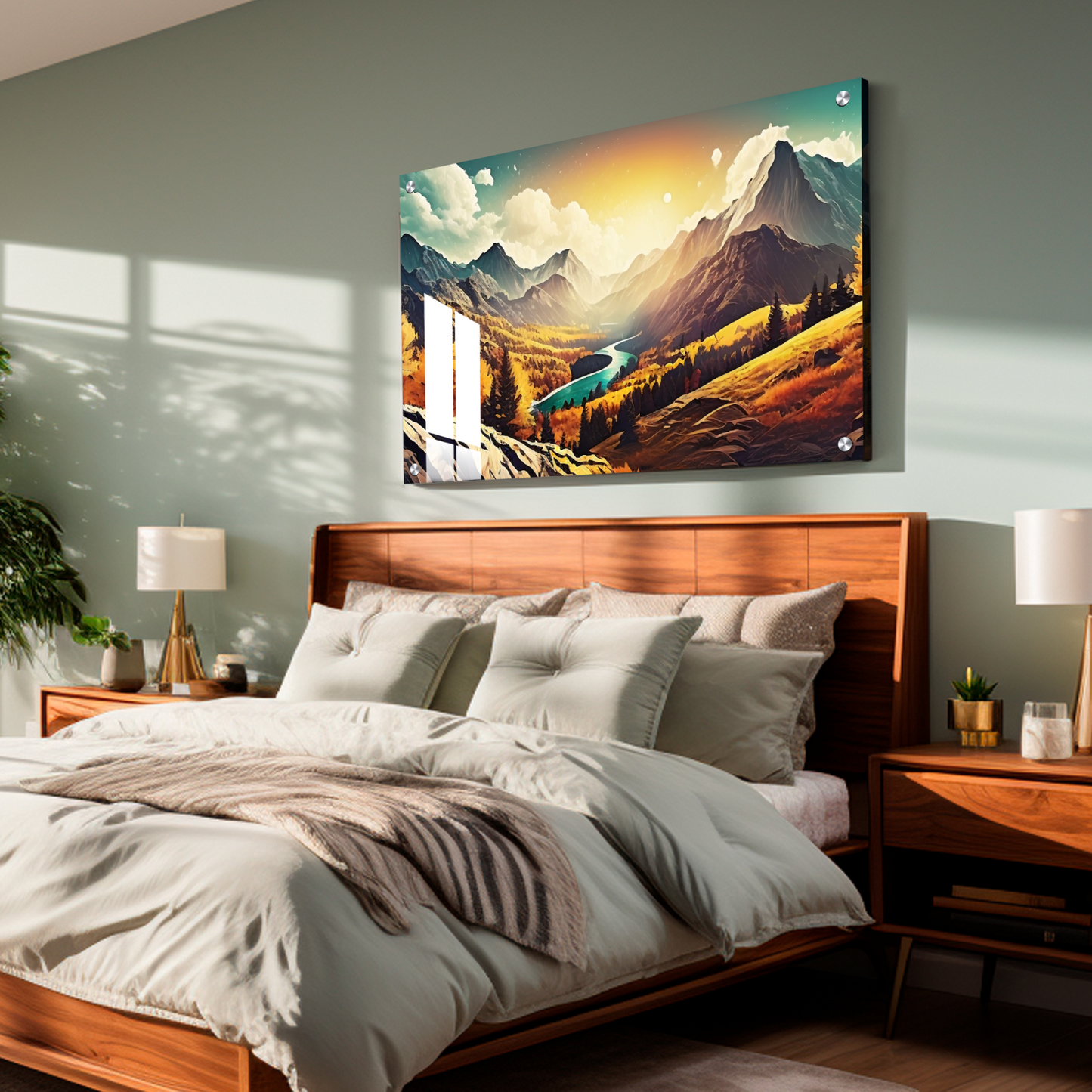 Nature Landscape Luxury Wall Painting