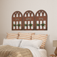 Love Gather Pray Quote Window Wall Art Set of 3