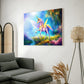 Unicorn Wood Print Wall Art