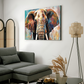 Elephant Luxury Wall Art Vastu Painting