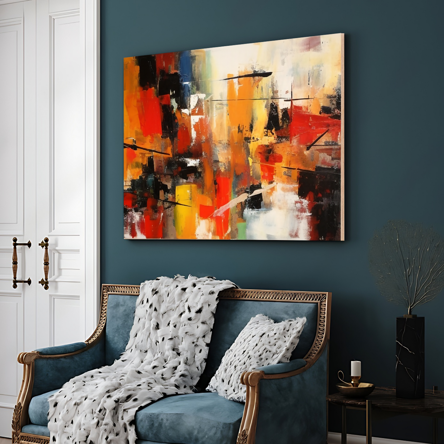Colorful Abstract Luxury Wall Art Painting