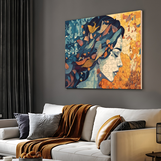 Autumn Puzzle Luxury Wall Art Painting