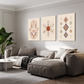 Hamsa Evil Eye Protector Wood Print Wall Art Set of 3