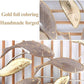 Waving Fish 3D Round Metal Wall Art
