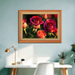 A Bouquet of Roses Wood Print Wall Art 23x17.5 Inches