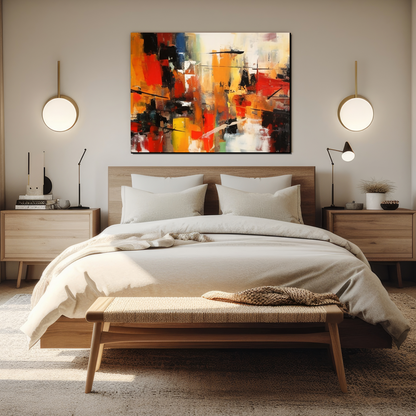 Colorful Abstract Luxury Wall Art Painting