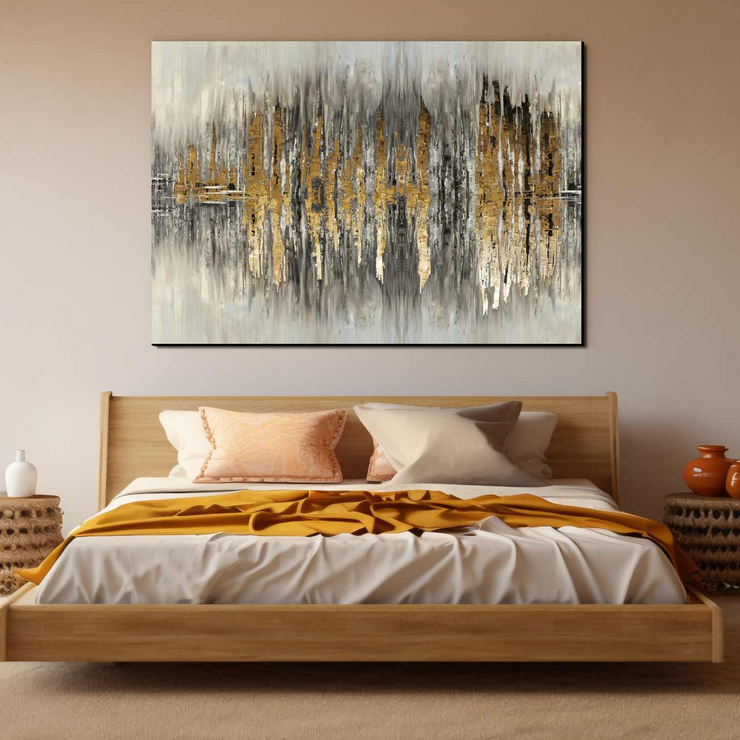 Gold Artistic Luxury Wall Art Painting