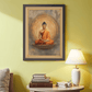 Buddha In Meditation Wood Print Wall Art 18x23 Inches