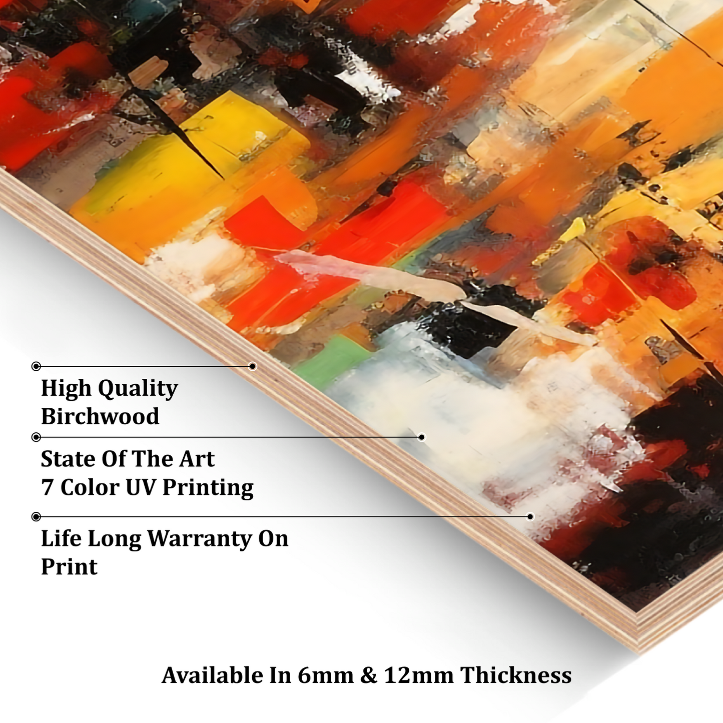 Colorful Abstract Luxury Wall Art Painting