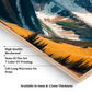 Cloud and Mountains Astonish Landscape Luxury Wall Art Painting