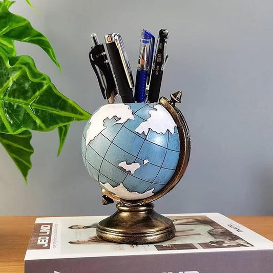 Globe Pen Pencil Holder
