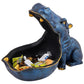 Angry Hippopotamus Mouth Open Face Sculpture for Living Room Home Decor