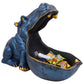 Angry Hippopotamus Mouth Open Face Sculpture for Living Room Home Decor