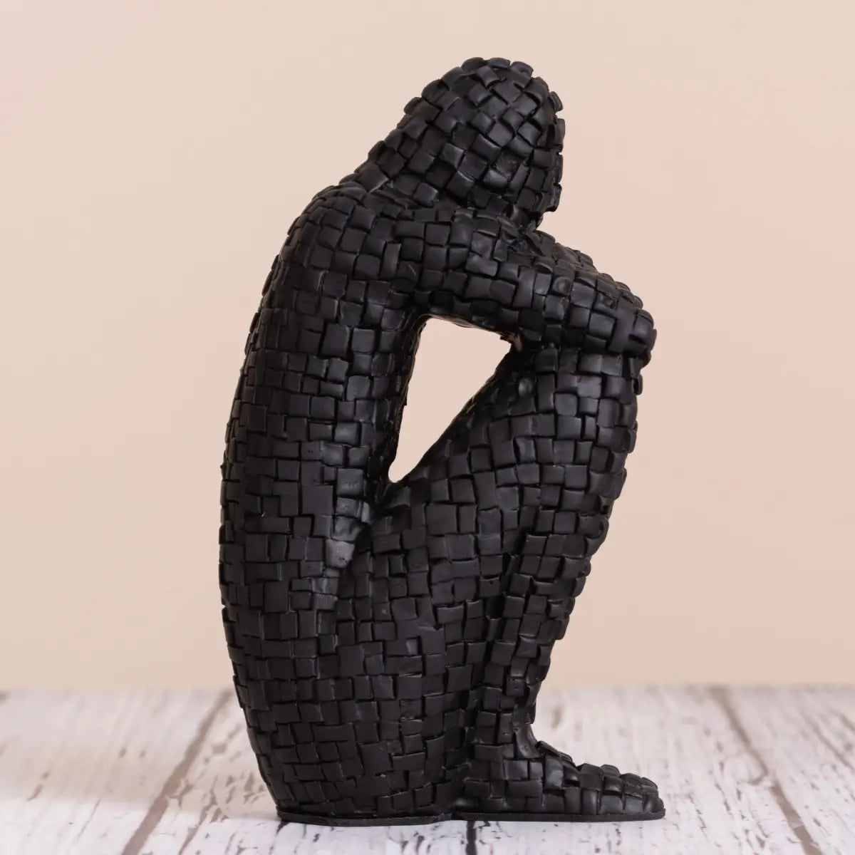 Midnight Muse Thinker Man Figurine For Home Decor