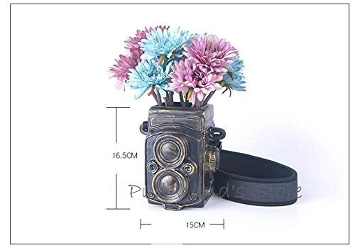Vintage Camera Style Pen Holder or Vase
