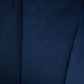 Luxurious Contemporary Velvet Barstool Blue