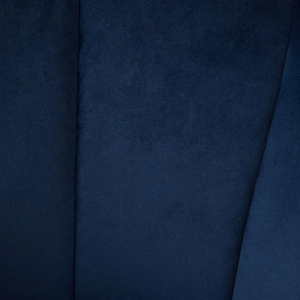 Luxurious Contemporary Velvet Barstool Blue