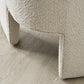 Mid-Century Modern Premium Velvet Armchair Cream